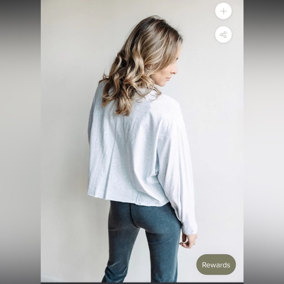 FP Movement Inspire Layer in Artic Snow Size S NWT Crop Top - Picture 4 of 11